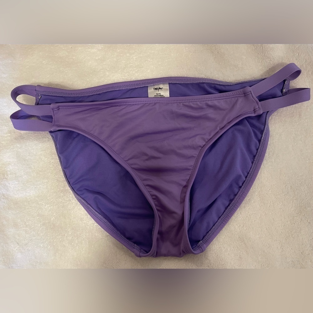Mossimo purple bathing suit bottoms​​​​​​​